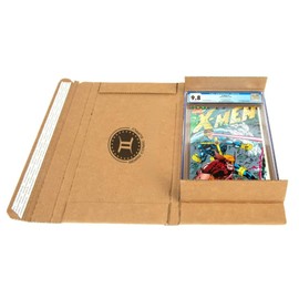 Gemini Graded Comic Book Mailers | Pack of 10 | Ships one CGC (or similar) Graded Comic Book Slab | Corner and Edge Protection | Self-Seal Closure | Single Slab Shipper Gemini Mailers