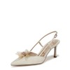 Sam Edelman Women's Mali Pump, Pearl Ivory, 6.5