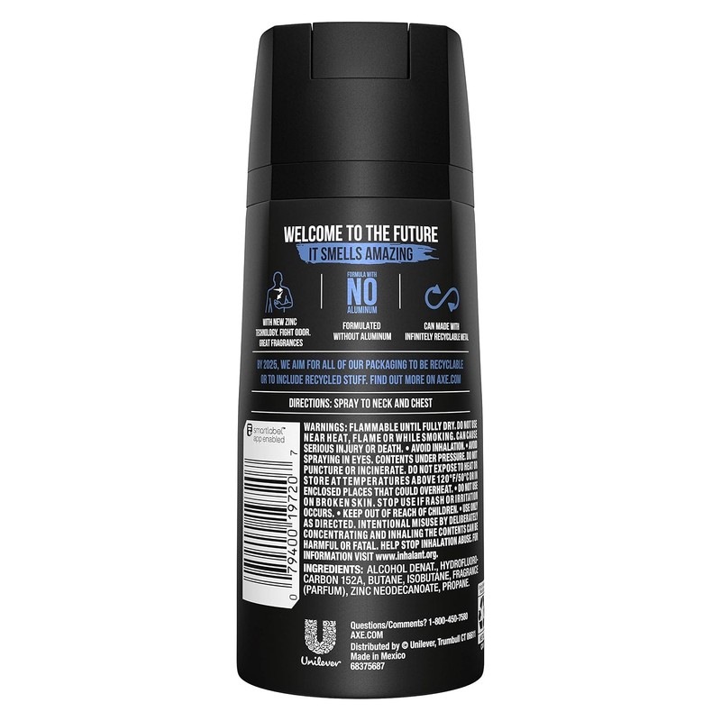 AXE Body Spray Deodorant for Men Anarchy for Long Lasting