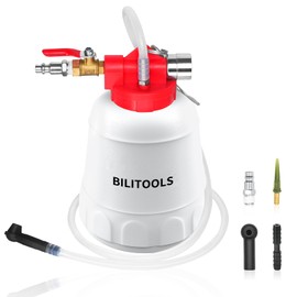 BILITOOLS 1L Universal Brake Bleeder Kit, Vacuum Brake Fluid Bleeding Tool