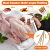 AHIER 2in 1 BBQ Spray Bottle, Turkey Marinade Injector Stainless