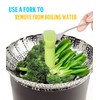 Consevisen Vegetable Steamer Basket for Cooking Food, Stainless Steel Veggie