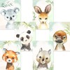 CreativeRobin Poster Australia Animals DIN A4
