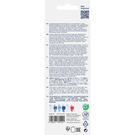 Faber Castell Goldfaber Aqua 164519 Dual Marker, Sea, with Brush Tip and Fineliner Tip, Pack of 6
