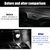 Sylvil 2 PCS USB LED Car Interior Atmosphere Lamp, Portable