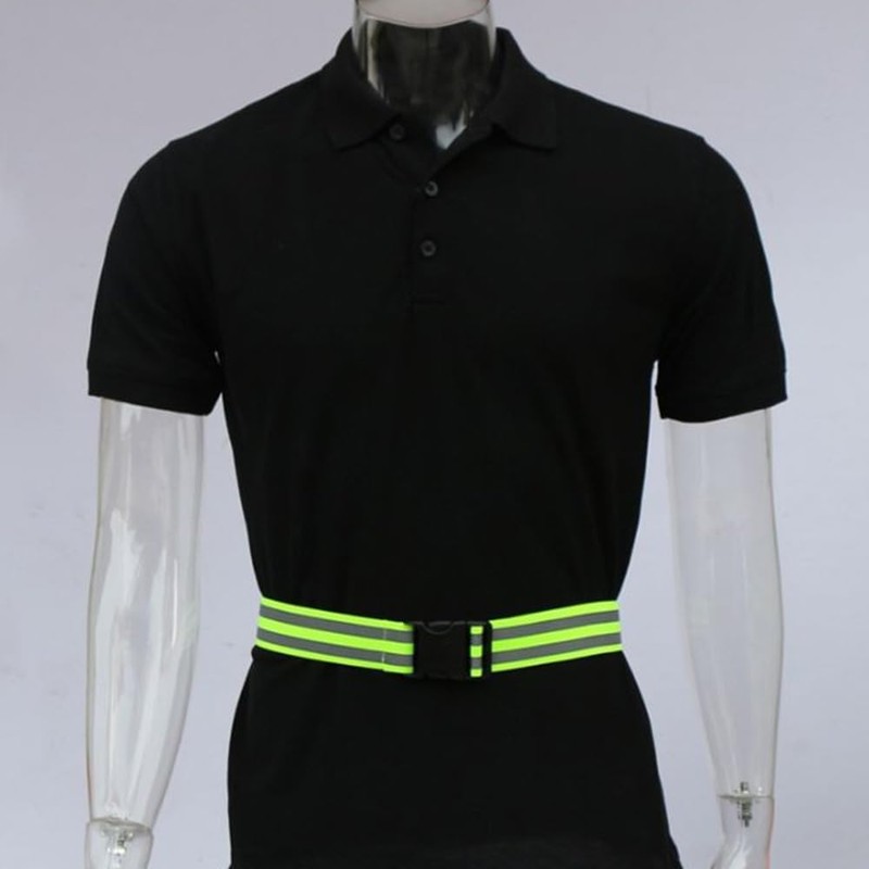 Reflective Tuski, Fluorescent Tuski, High Intensity Reflective, Fluorescent Green, Adjustable