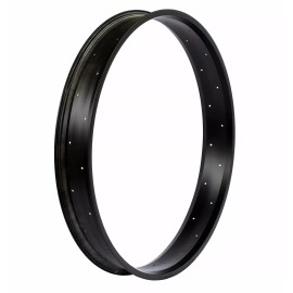 Micargi 24" x 3.0 ~ 4.0 Fat Tires Rim Hoop 36 Holes Fit Black 24" wide 82.55mm - Chrome
