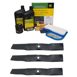 John Deere Original Equipment Model LX288 (S.N. 090,001-) Maintenance Kit + Standard Blades, 54C Mower Deck