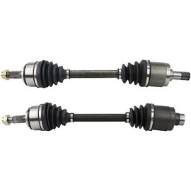Front CV Axle Shaft Set of 2 - Compatible with 2006-2015 Honda Civic 1.8L 4-Cylinder 1.8L 4-Cylinder Manual Transmission