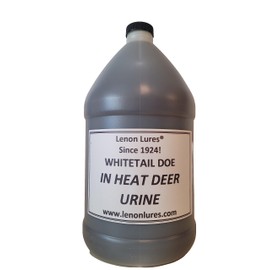 Lenon Lures Whitetail Doe in Heat Deer Urine (Gallon)
