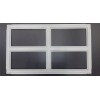 Clopay Ideal Holmes Colonial 509 Replacement Window Inserts/Short Panel Clopay