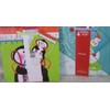 8 Christmas Gift Bags 5.5" x 5.5" Snowman & Penguin