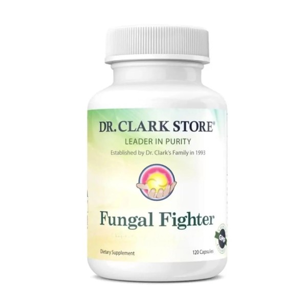 Dr Clark Store Fungal Fighter – 120 Capsules, Supports Healthy