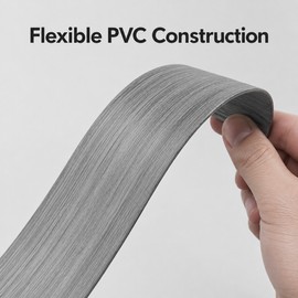PVC Floor Cable Cover for Cord Management – Flexible 2.17-Inch Wide Wire Protector in 3.28 ft or 9.84 ft for Indoor Use