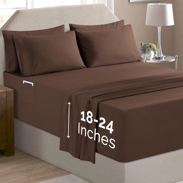 Elegant Comfort Luxury Soft 4-Piece 1500 Premium Hotel Quality Bed