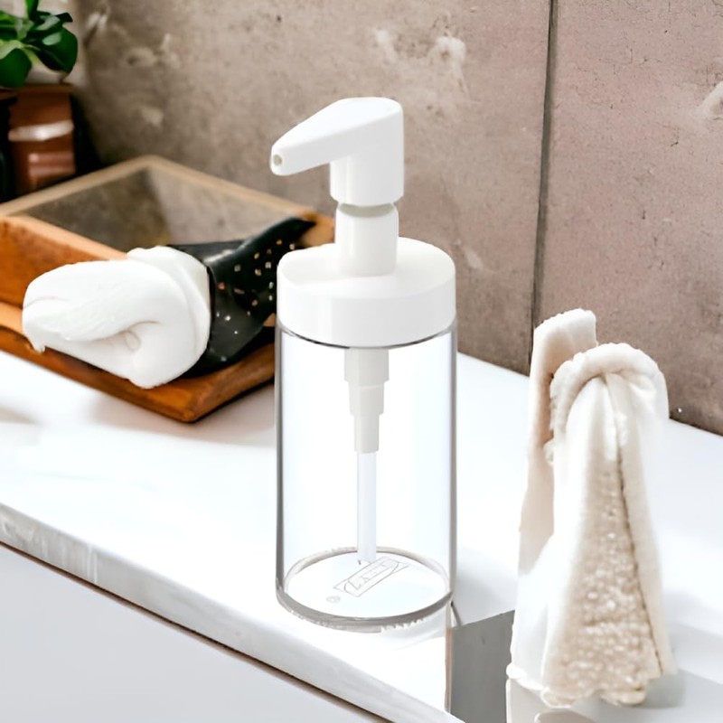 IKEA Dynamics TACKAN 2 Set of Soap Dispenser, Glass (Transparent)