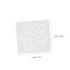 Tofficu Quilting Stencil Set 6pcs Quilting Templates for DIY Craft