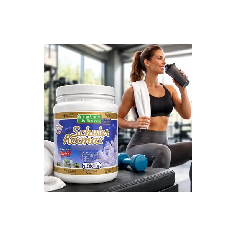 Schuler Rexmax Colageno,glucosamina,calcio Saborvainilla Vainilla