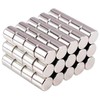 GXHUANG 30pc 7x7mm Cylindrical Round Decorative Refrigerator Magnets Office Magnet