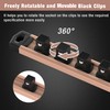 WORKPRO Magnetic Socket Organizer, Heavy Duty 1/4-Inch Drive Socket Rail