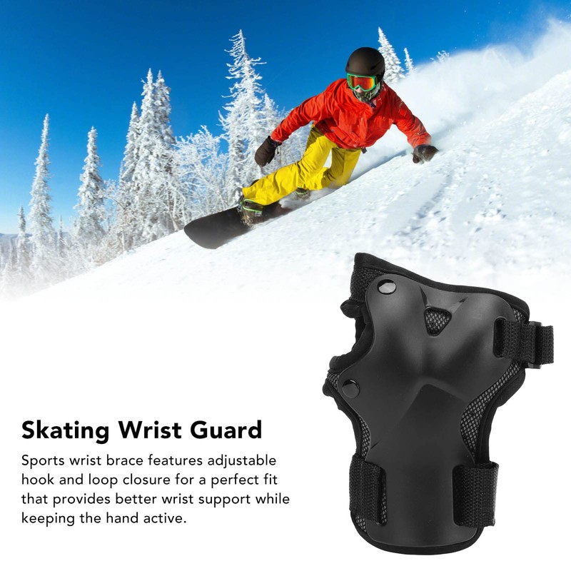 Adjustable Shock Absorbing Wrist Guard Brace for Skating, Snowboarding, Skiing,