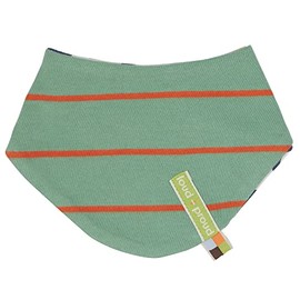 loud + proud Unisex Children's Reversible Neckerchief, GOTS Certified Neckerchief, Bamboo