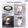 IPOW 5 Pack LED Battery-Powered Wireless Night Light Stick Tap