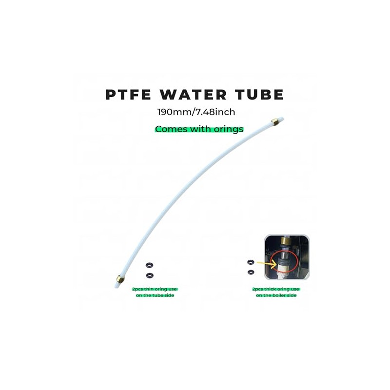 PTFE Water Tube for Delonghi Cappuccino & Espresso Coffee Machine