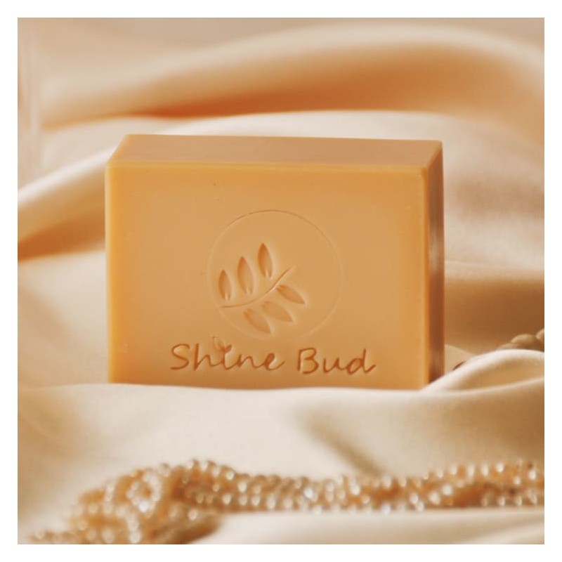 Shinebird pearl powder cocoon natural handmade aged silk ball soap