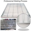 MASSLUNT Galvanized Steel Drain Grate, 20x20 Outdoor Drain Cover, B