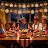 4th of July Decorations String Lights, 10Ft 20 LED American