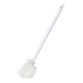 Tidy (Tidy) Bottle Washing Brush White 12.8 inches PlaTawa for Bottle CL-665-800-7 Thorough Plastic Brush that Cleans to the Bottom 【Made in Japan】