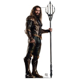 Advanced Graphics Aquaman Life Size Cardboard Cutout Standup - Justice League (2017 Film)