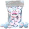 PinkeySmile Cotton Candy Flavored Freeze-Dried Taffy 2 oz– Crunchy &