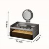 LOORMEI Suction Soap Dish,No Drilling Wall Mounted,MAX Hold 2 KG,Chrome