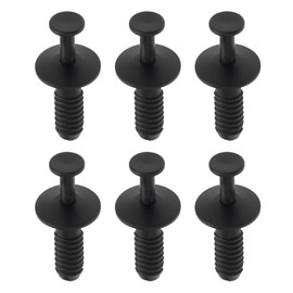 LT Easiyl Pack of 50 car plastic expansion clip mounting rivets, 6 mm, suitable for car bumpers, mudguards, doors, interior trims