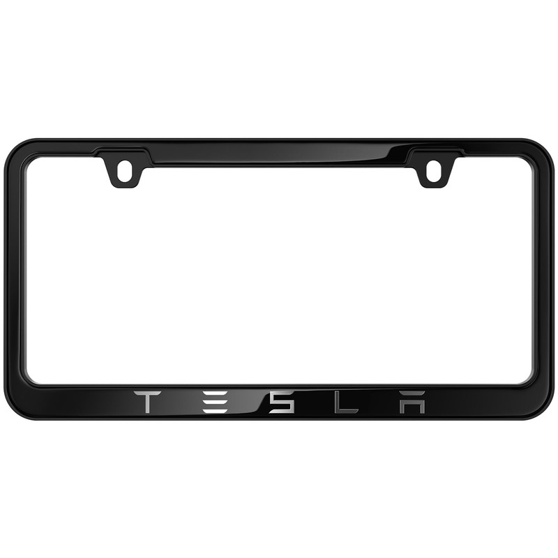 Black License Plate Frame