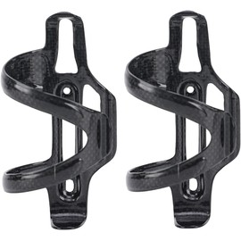 RongXuan Pack of 2 Bicycle Bottle Holders, Full Carbon Water Bottle Holder, Lightweight Drink Holder for Mountain Bike, Road Bike (Glossy Right)