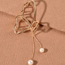 LALAFINA 3pcs Hair Clip Tassel Design Lightweight Hair Accessory for Women for Parties and Weddings Non-damaging Elegant Headdress for Daily Use