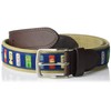 Pebble Beach Mens Belt, Navy, 34