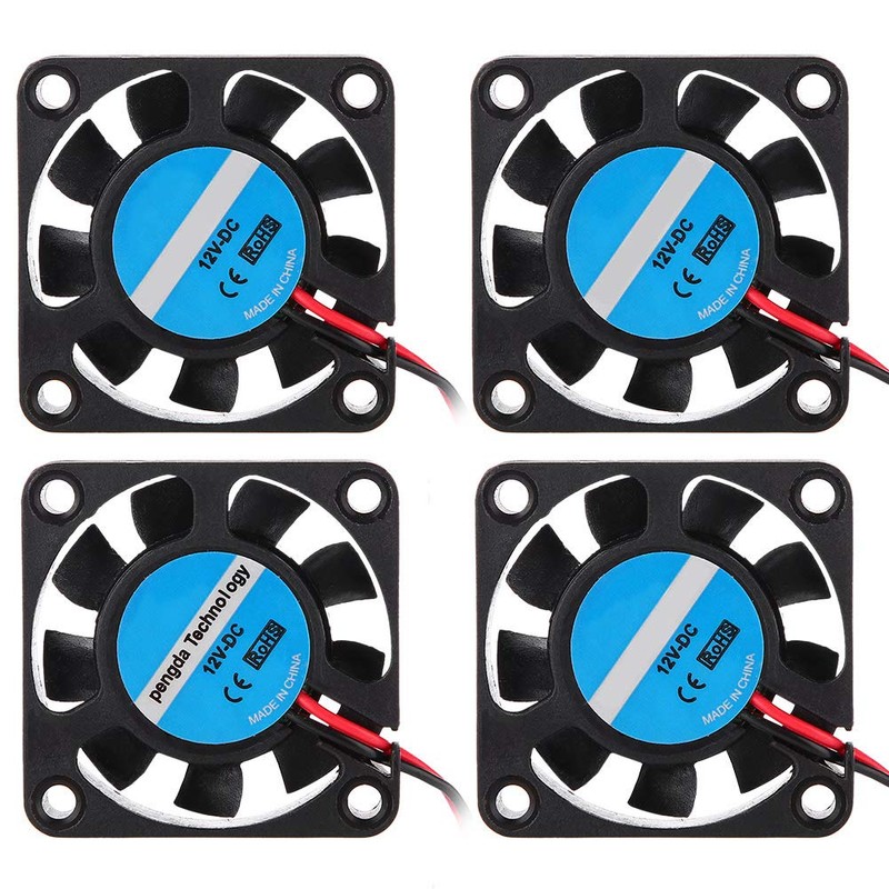 VBESTLIFE 12 V Fan for 3D Printer, High Speed Fan,