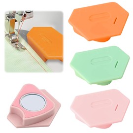 DAZZTIME Seam Guide for Sewing Machine, Pack of 3, Magnetic Seam Guide for Sewing Machine, Magnetic Seam Guide, Guide Hemmer Guide with Scale, for Sewing Accessories and Accessories for Sewing