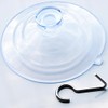 Suction Cup Hook Transparent,24 Pieces Suction Hooks Window Suction Cups