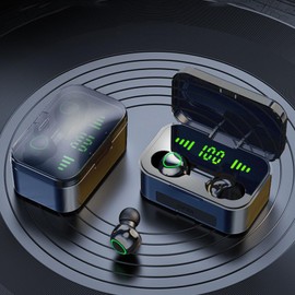 Yunseity Auriculares de Traducción de Idiomas, Traductor de Idiomas de Voz en Tiempo Real para 144 Idiomas y Velocidad de 0,2 S, 3 Modos de Traducción, Auriculares de Traducción Bluetooth