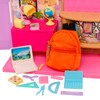 Barwa 31 Pcs Doll Study Supplies for 11.5 Inch Doll
