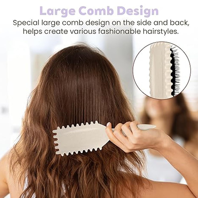 WADY Cepillo para Cabello Rizado Para Mujeres, Cepillo para Rizos,