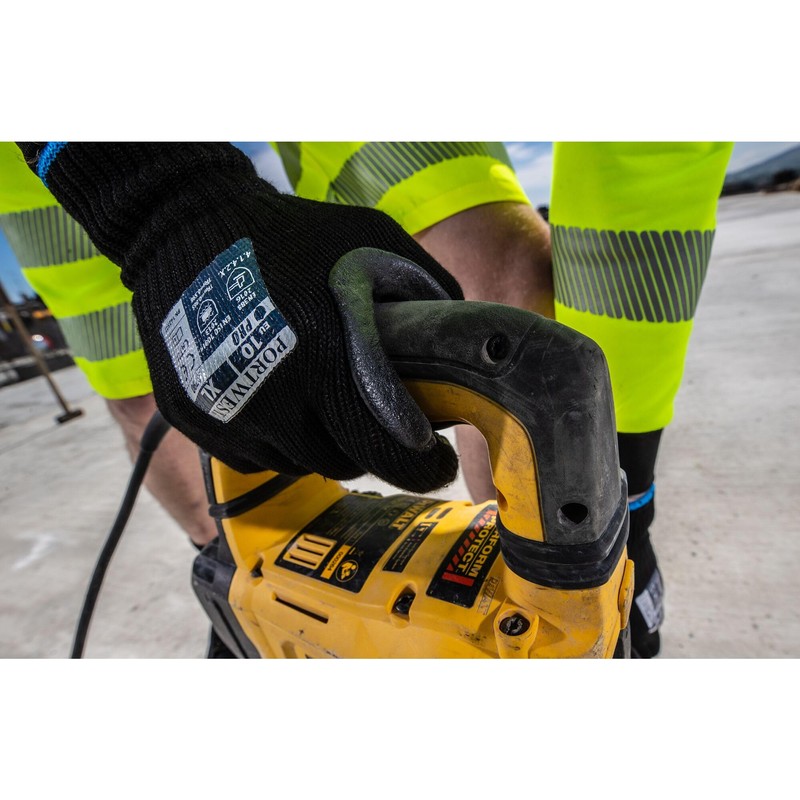 Portwest Anti-Vibrations-Handschuh, Größe: L, Farbe: Schwarz, A790BKRL