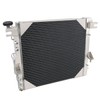 HKAUTOPART Full Aluminium Radiator Compatible with Jeep Wrangler Wrangler JK