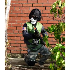 HOMELEX Call of Duty Ghost Mask Balaclava Skull Ghost Mask Warmer Ski Headwear Windproof Helmet Motorcycle Face Mask for Men (A25) Black