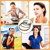 Pack of 4 Thin Plastic Headbands, Simple Plastic Headbands, Thin